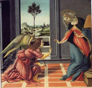 24 Marzo Annunciazione Dell Arcangelo Gabriele A Maria Leonardo Botticelli Rossetti Ticinolive